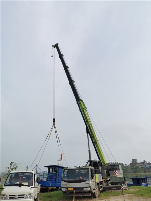 漳州市桥梁建设吊装案例